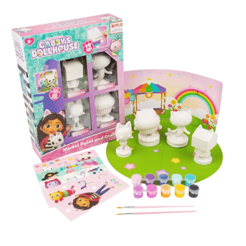 Dollhouse Model Paint & Craft Set